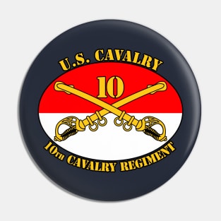 10th Cavalry Regiment Pin