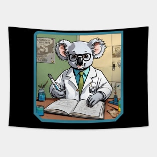 Koala scientist Tapestry