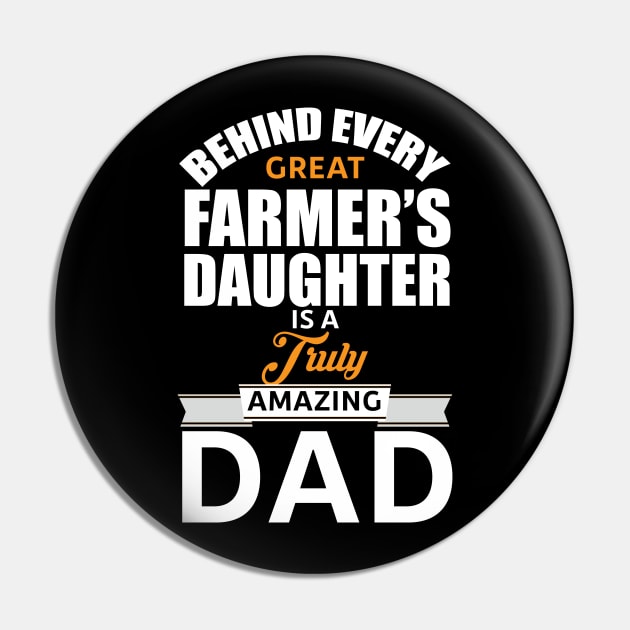 Farmer Daughter's Daddy Pin by Black Phoenix Designs