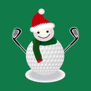 Golf ball Snowmen T-Shirt T-Shirt