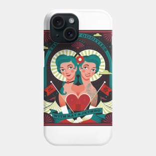 Box Of Oddities Twins by Lucie Rice Phone Case