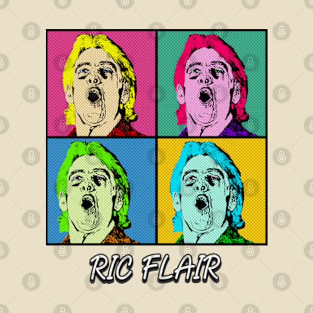 Ric Flair Pop Art Style by ArtGaul