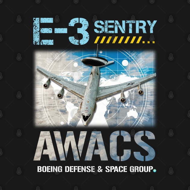 E3 Sentry Plane T shirt  Gift by woormle