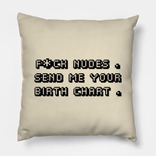 Birth chart Pillow