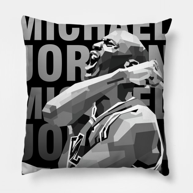 Michael Jordan WPAP Pillow by awangwidyatama