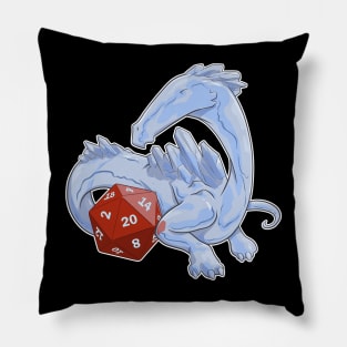 Crystal Dragon d20 Pillow