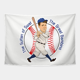 Babe Ruth The Great Bambino Tapestry