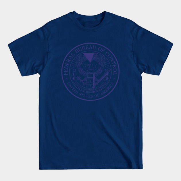 Discover Federal Bureau of Control Blue - Control - T-Shirt