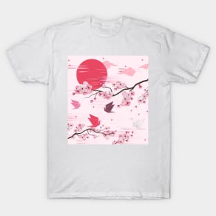 Japanese Cherry Blossom T-Shirt Designs – MasterBundles