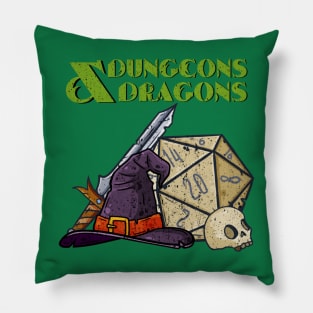 Dungeons & Dragons Retro Pillow