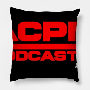 ACPN Logo - Red Monday Evening Fisticuffs Variant Pillow