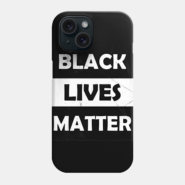 Black Lives Matter (grunge) Phone Case by hedehede