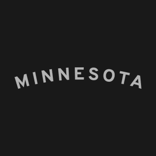 Minnesota Typography T-Shirt