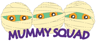 Mummy Squad Magnet