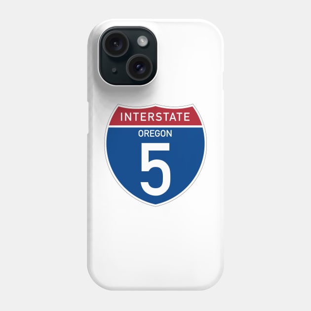 Interstate 5 - Oregon Phone Case by Explore The Adventure