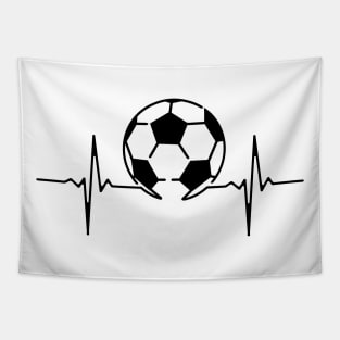 My Heart Beats for Soccer Tapestry