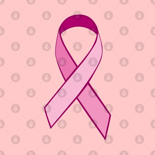 Breast Cancer Awareness Ribbon by MotoGirl