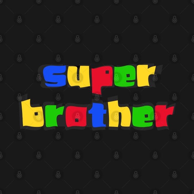 Superhero Super Big Brother Matching Sibling by Prossori