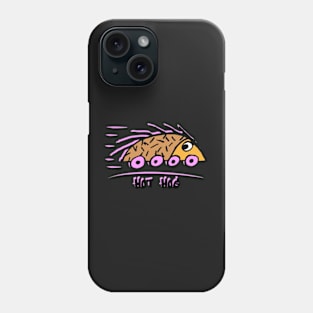 Hedgehog on Wheels Phone Case