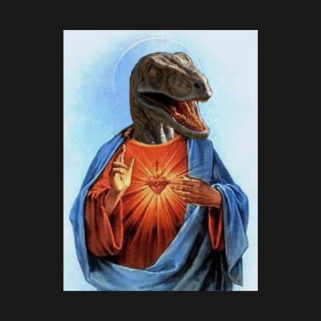 Jesus raptor by ghjura