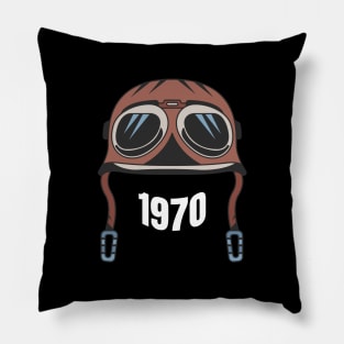 1970s vintage retro fighter style Pillow