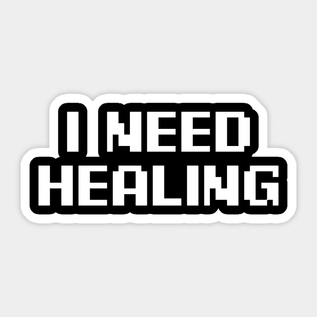 Raid Healer - Video Games - Sticker