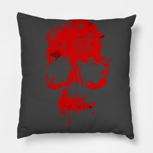 Bloody Skull Pillow