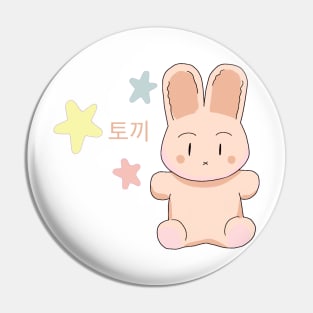 Korean Bunny Pin