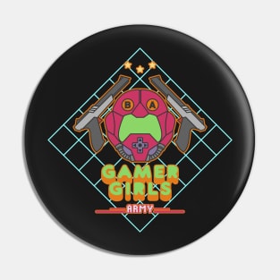 GAMER GIRLS ARMY Pin