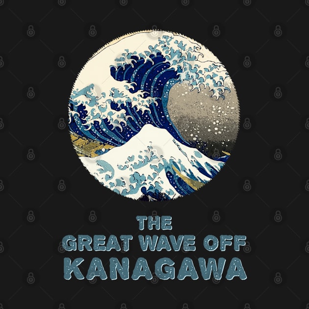 ✪ The Great Wave Off Kanagawa ✪ Vintage Watercolor Fan Art Hokusai Japanese Masterpiece by Naumovski