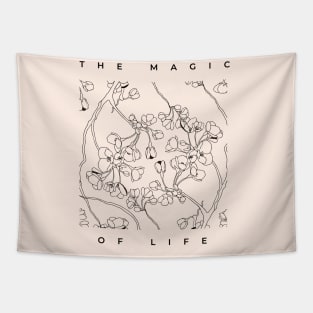 The magic of life Tapestry