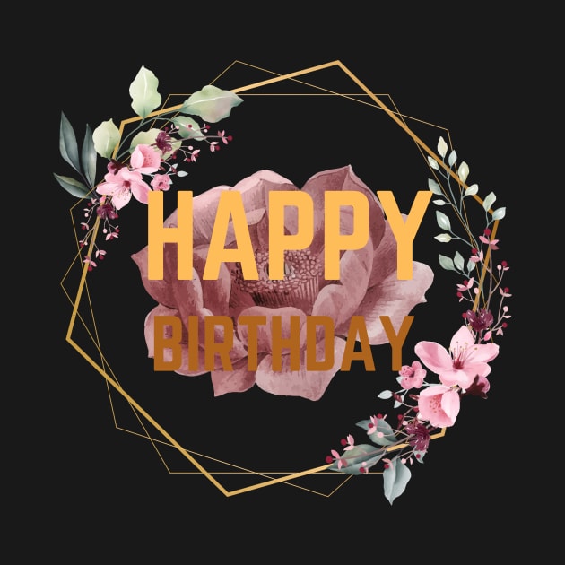 Happy Birthday Floral Look by NICHE&NICHE