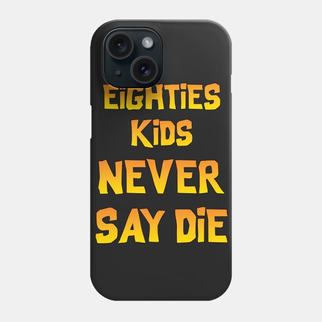 80's Kids Phone Case by old_school_designs