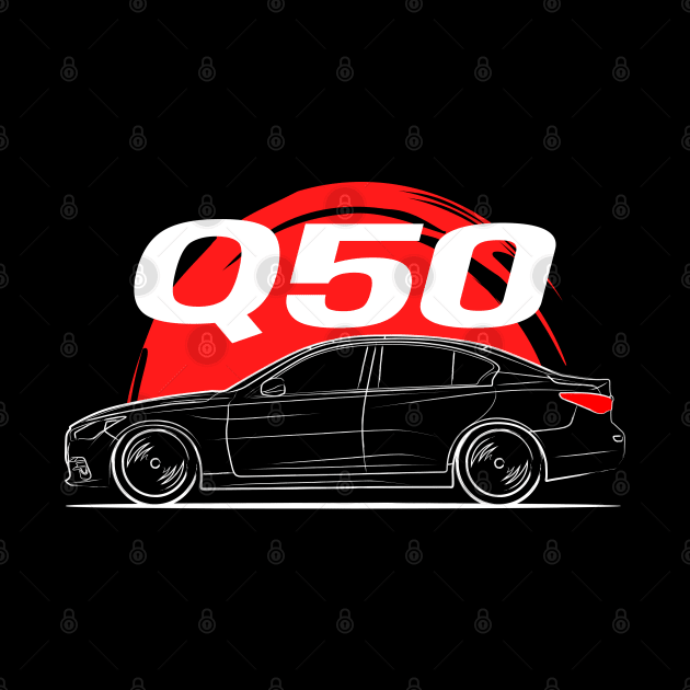 JDM Q50 Sedan by GoldenTuners