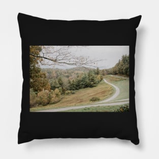 road in the mountains Pillow