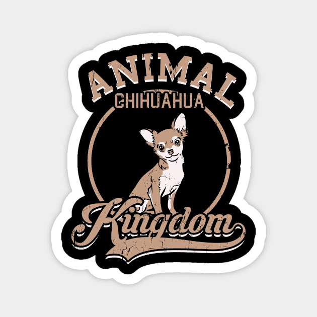 Animal Kingdom Chihuahua Magnet by absolemstudio