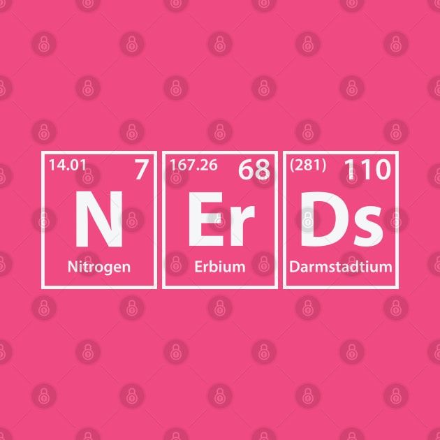 Nerds (N-Er-Ds) Periodic Elements Spelling by cerebrands