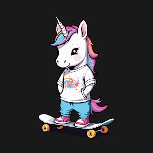 Skater Unicorn T-Shirt