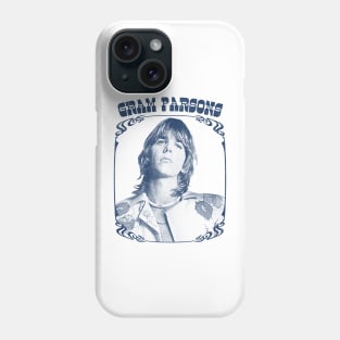 Gram Parsons // Retro Faded-Style Fan Art Design Phone Case