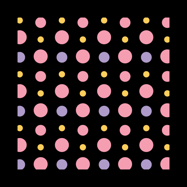 polkadot colorful by diiiana