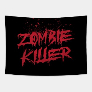 Zombie Killer Design Tapestry