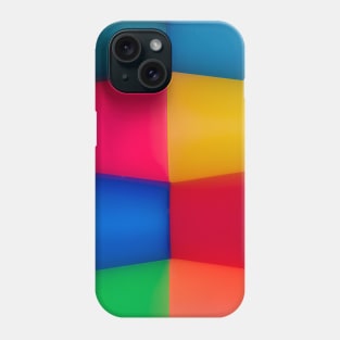 Abstract Multi Coloured Background Phone Case