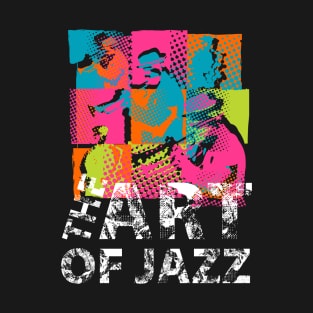 Modern Art Jazz Theme T-Shirt