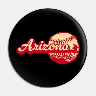 Arizona Baseball Pin