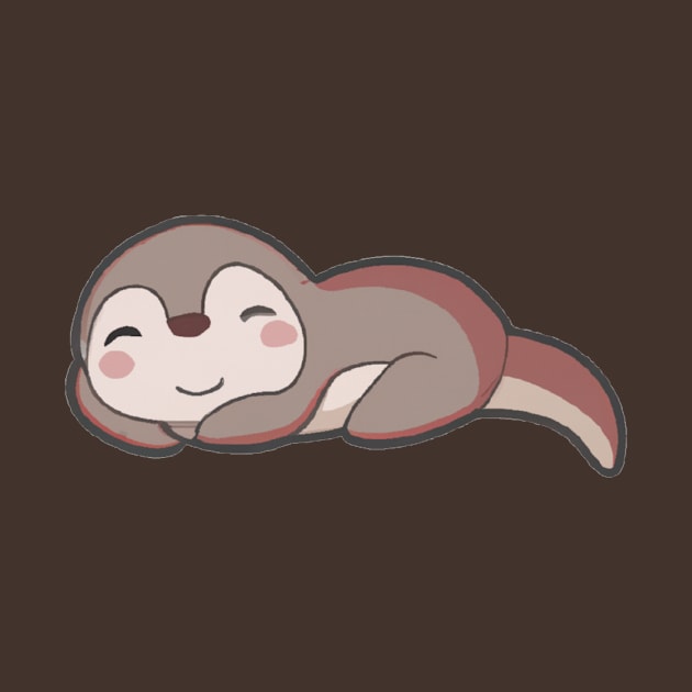 Sleeping Otter #1 by Kool Creations