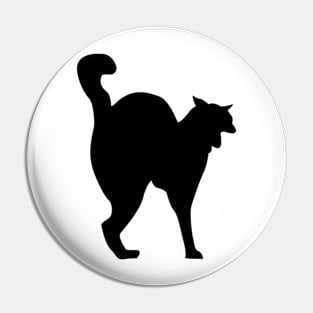 Scary Cat Pin