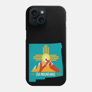 Zia Mountains New Mexico Phone Case