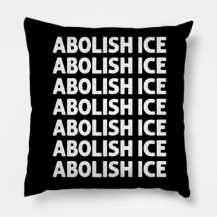 Abolish Ice Human Rights movement Equality for ALL Power to the People Pillow