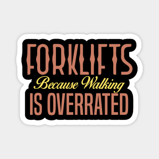 Forklift Certified Meme Magnet