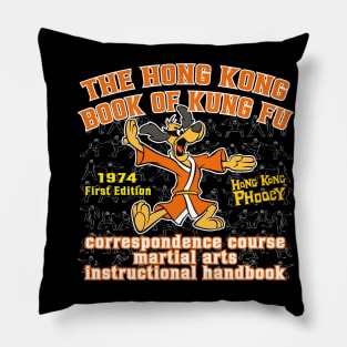 Hong Kong Phooey Kung Fu Manual Pillow